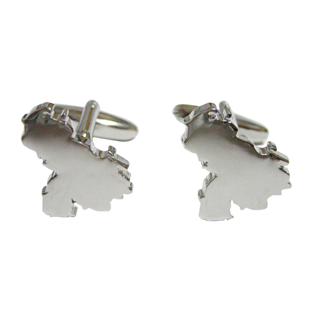 Venezuela Map Shape Cufflinks
